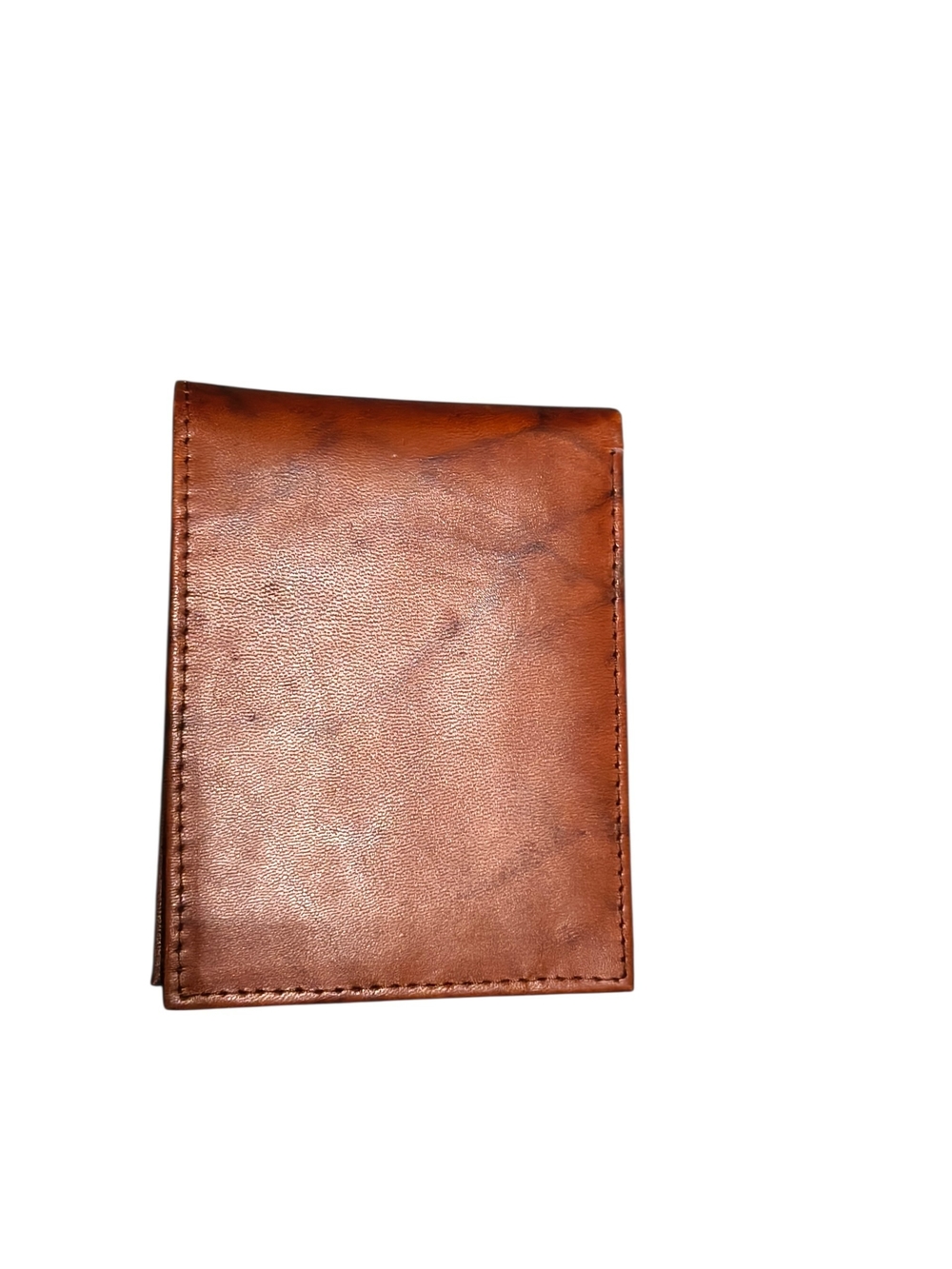 Men's Brown Leather Bifold Wallet